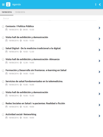 Congreso Salud Electrónica screenshot 2