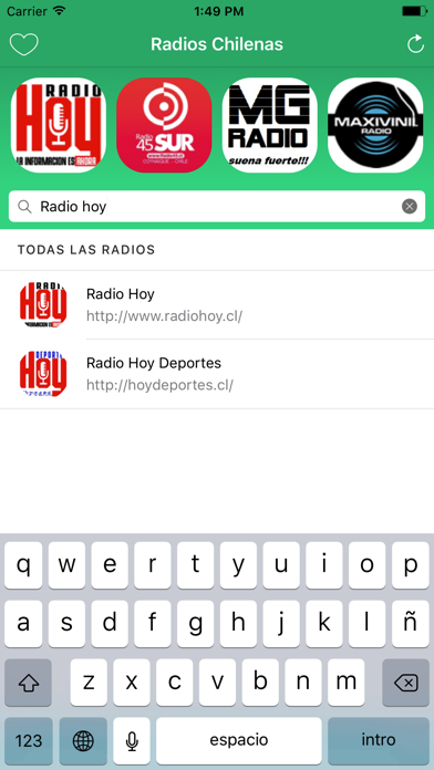 Radios Chilenas screenshot 4