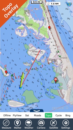 Cape Hatteras seashore charts(圖3)-速報App