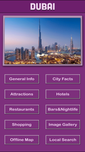 Dubai City Offline Map Travel Guide(圖2)-速報App