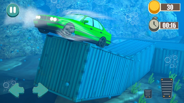 Underwater Stunts Crazy Driver screenshot-3