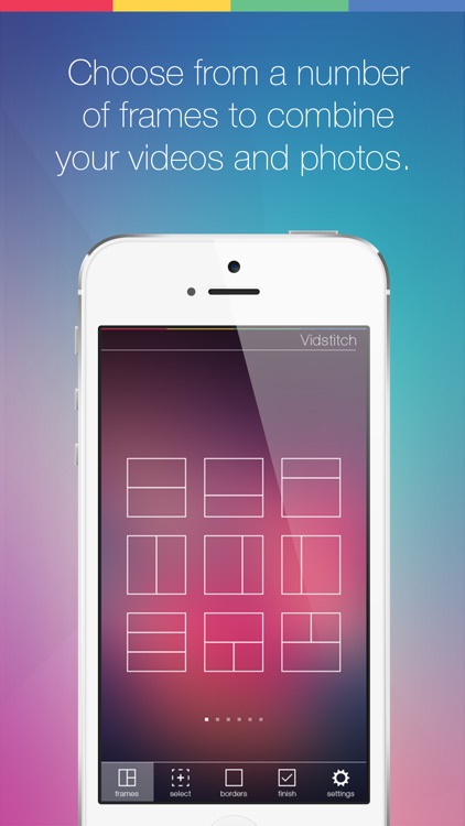 Vidstitch Frames for Instagram