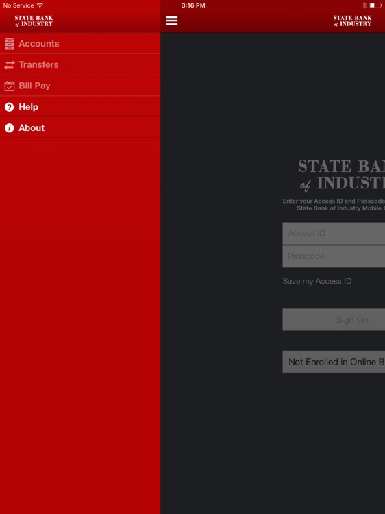 State Bank of Industry for iPad