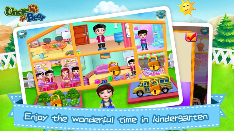 Happy Kindergarten-Uncle Bear screenshot-0