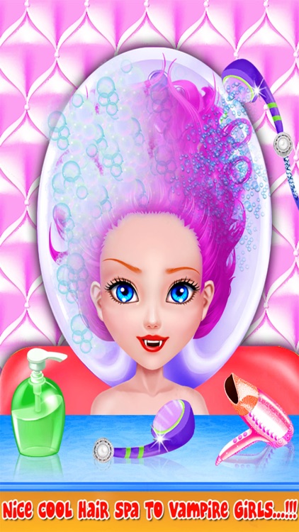 Vampire Girl Wedding HairSalon screenshot-3