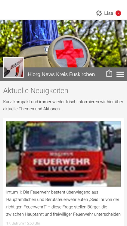 Hiorg News Kreis Euskirchen