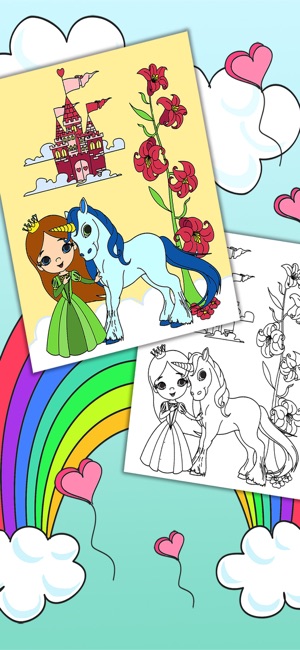 Unicorns Coloring Book(圖3)-速報App