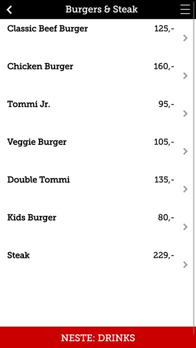 App shopper: tommis burger joint (food & drink) 3 stuer og bar oslo