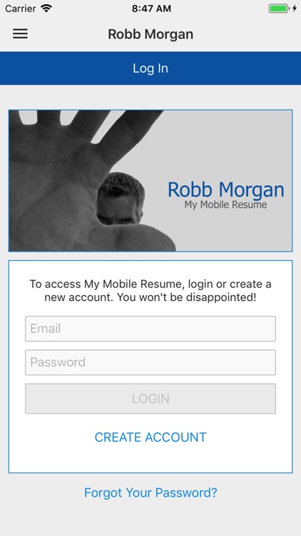 Morgan - My Mobile Resume