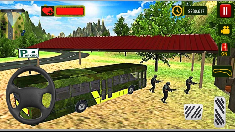 Army Bus:Military Parking 2018 screenshot-5