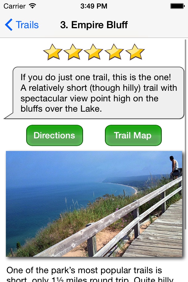 Sleeping Bear Trails screenshot 2