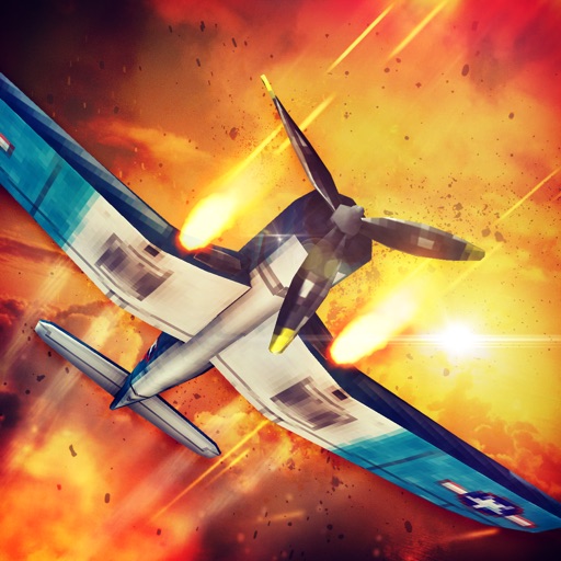 Blocky Warplane: Air Warfare iOS App