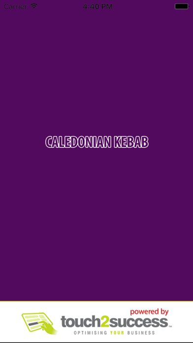 How to cancel & delete Caledonian Kebab and Burgers from iphone & ipad 1