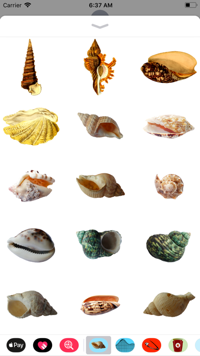Seashell Stickers screenshot 2