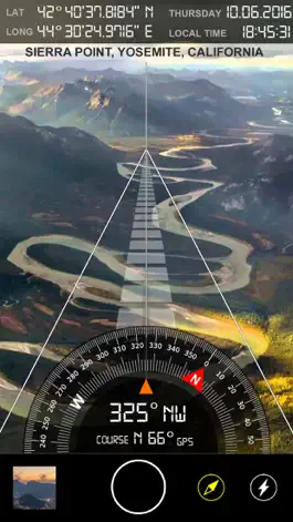 Game screenshot Compass i8 (GPS Camera) apk