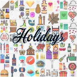 USA Holiday Stickers
