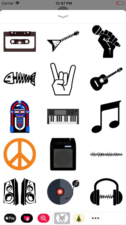 Rock Music Stickers