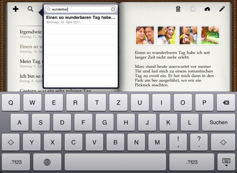 Diary for iPad screenshot 4
