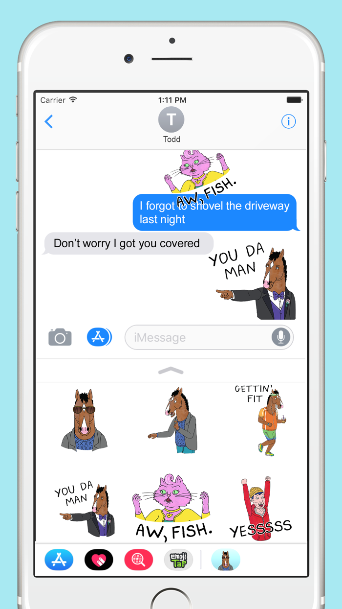BoJack Horseman Stickers
