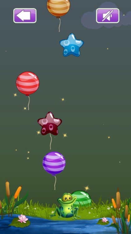 Pop Balloons Frog
