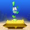 Avoid murderous mines, snappy sharks, clappy clams, and all sorts of underwater dangers in this exciting arcade game