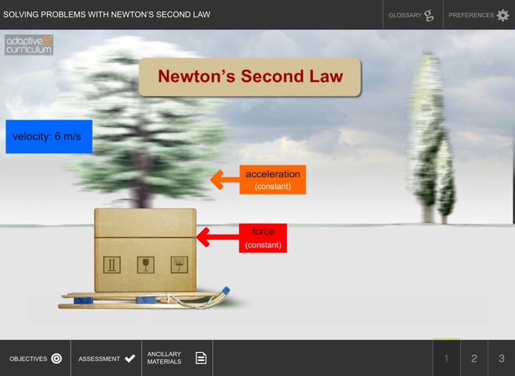 Solve with Newton’s Second Law