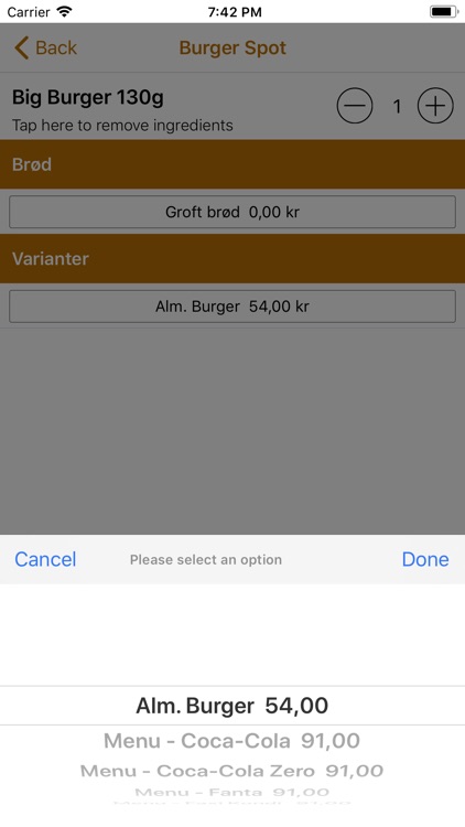 Burger Spot, Kolding screenshot-4