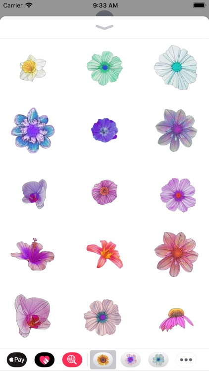 Flower Sticker Pack Vol.4