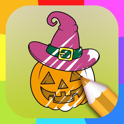 ハロウィン 塗り絵 ハロウィン イラスト 塗り絵 アプリ ぬりえ ゲーム ぬりえ 無料 デベロッパー Peaksel Doo