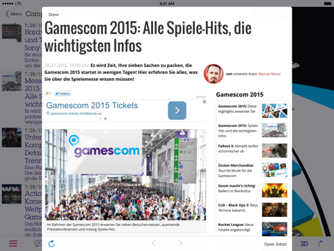 gamescom - The Official Guide screenshot 4