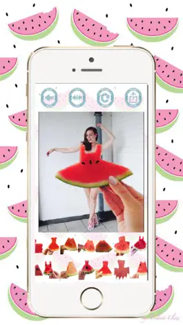 Game screenshot Watermelon Dress insta challenge stickers apk