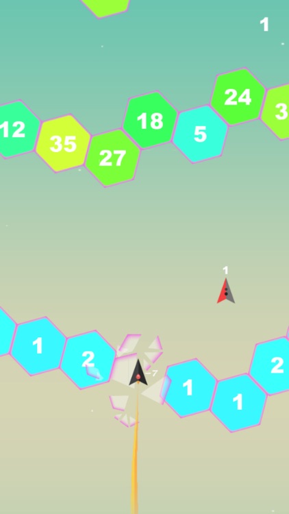 Plane VS Hexa - Hexagon Game