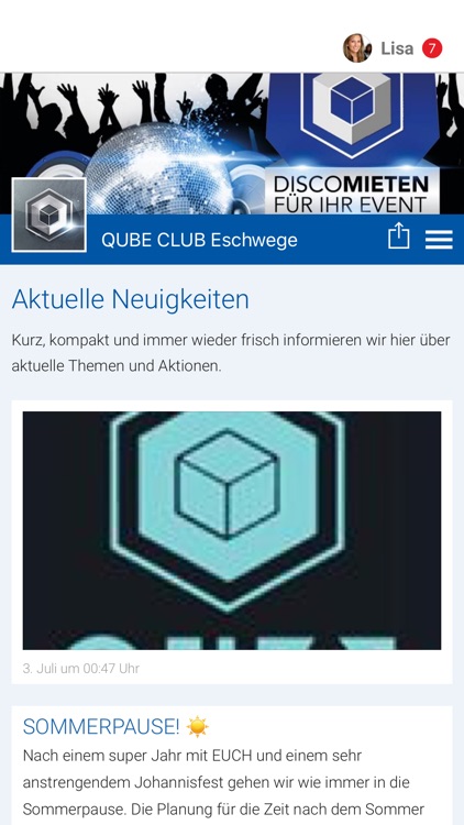 QUBE CLUB Eschwege