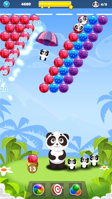 Panda Rescue -Bubble Shooter screenshot 4