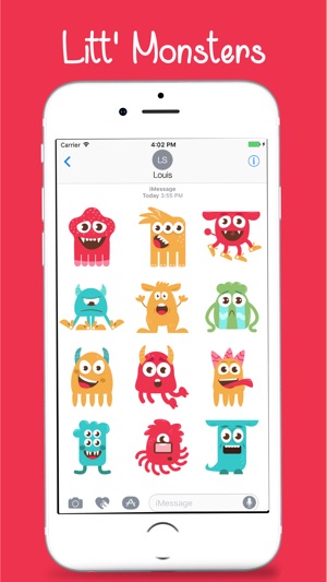 Little Monster Stickers Pack(圖2)-速報App