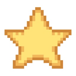 Falling Pixel Star PRO