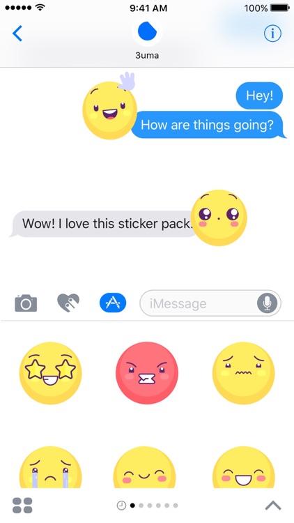 Yellow Emojis - Animated Sticker Keyboard