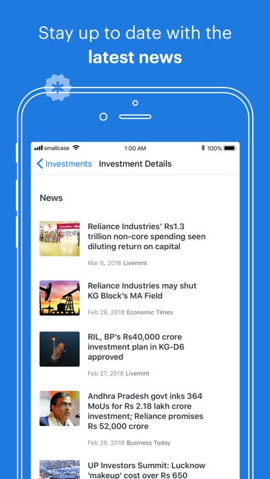 smallcase: Stock Investments screenshot 4