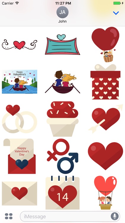 Happy Valentine Day - Stickers