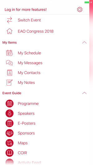 EAO Congress 2018(圖4)-速報App