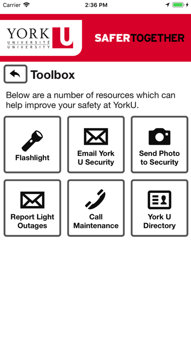 How to cancel & delete York U Safety from iphone & ipad 3