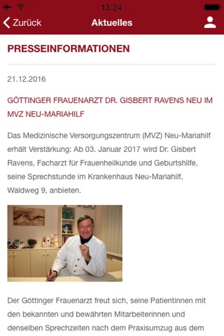 Gesundheitspark Südnieders. screenshot 3