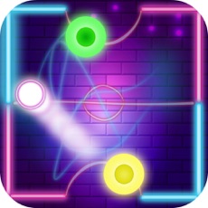 Activities of Neon Air Hockey Play