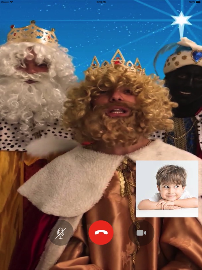 Videollamada Reyes Magos