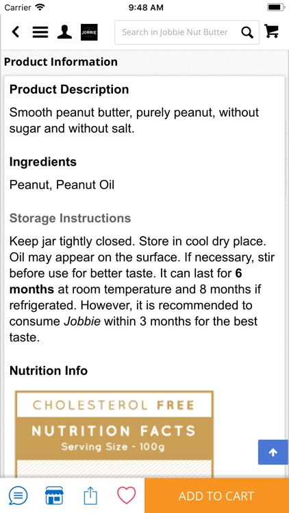 Jobbie Nut Butter screenshot-3