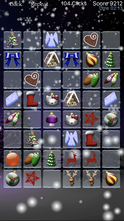 Christmas cards matching game screenshot-4