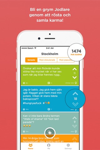 Jodel: Hyperlocal Community screenshot 3