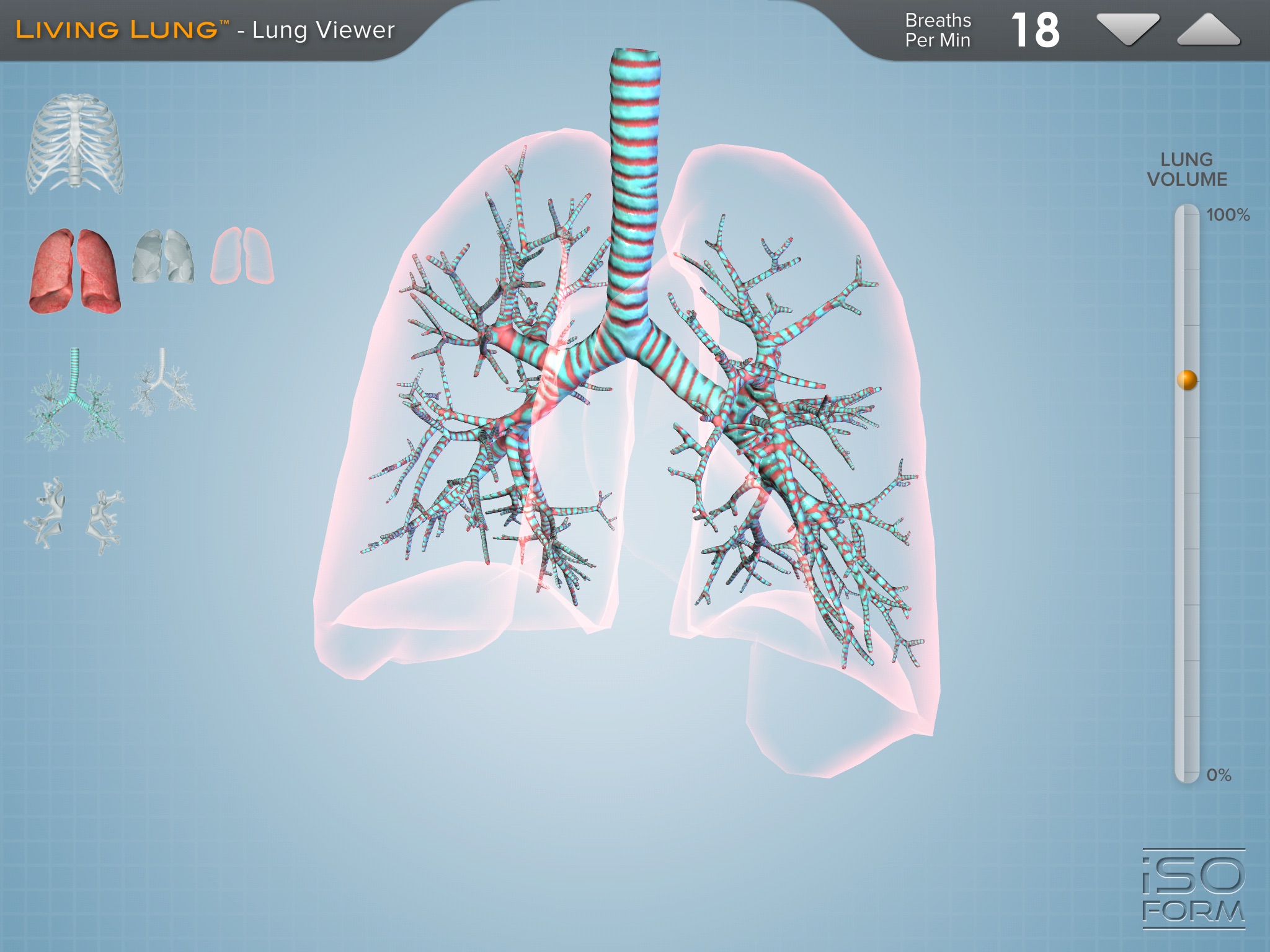 Living Lung™ - Lung Viewer screenshot 2