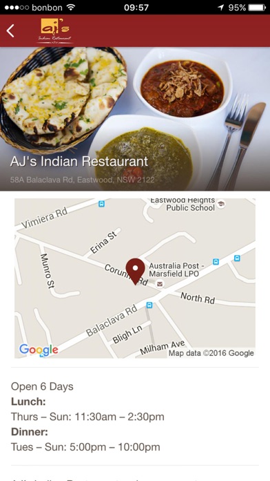 How to cancel & delete AJ's Indian Restaurant from iphone & ipad 4