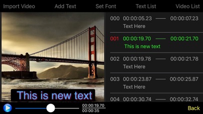 Video Subtitle Edit Lite - Video Text Editor screenshot 4